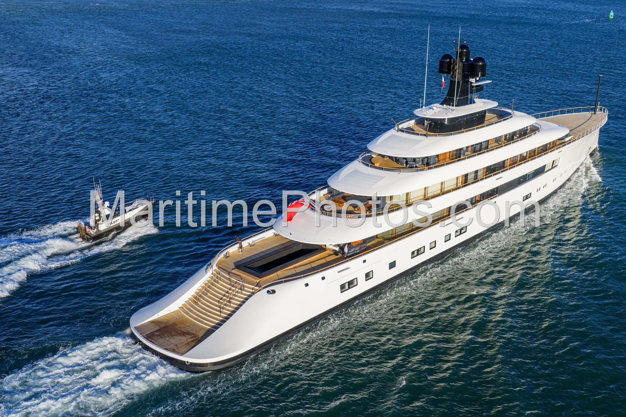 PI Motor Yacht IMO 9954010 at Poole Harbour, UK