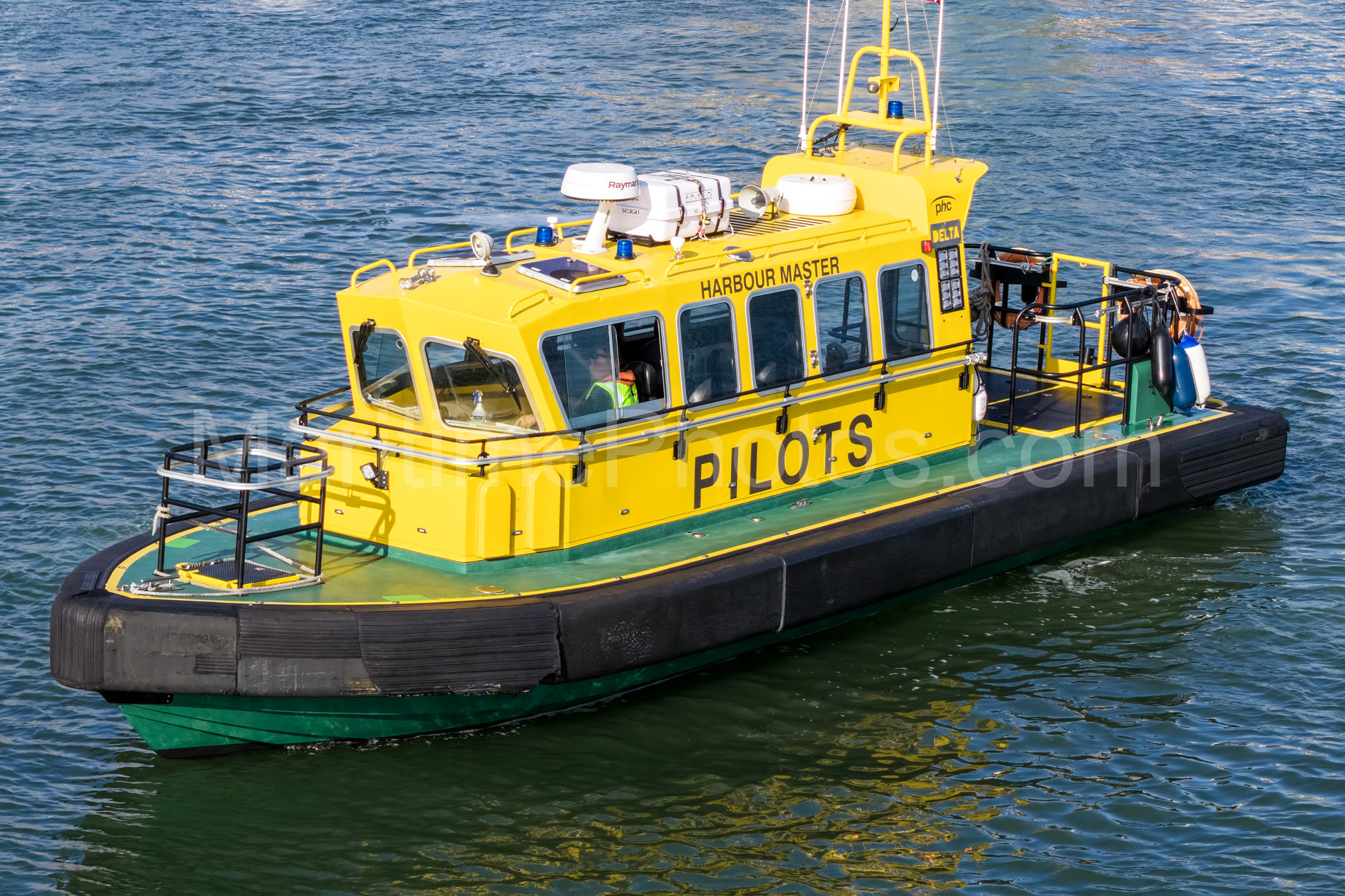 PB Vanguard Pilot Boat at Poole Harbour, UK