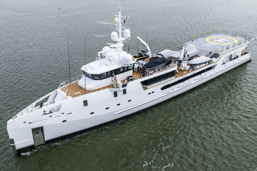 Gamechanger IMO 9778973 at Poole, UK