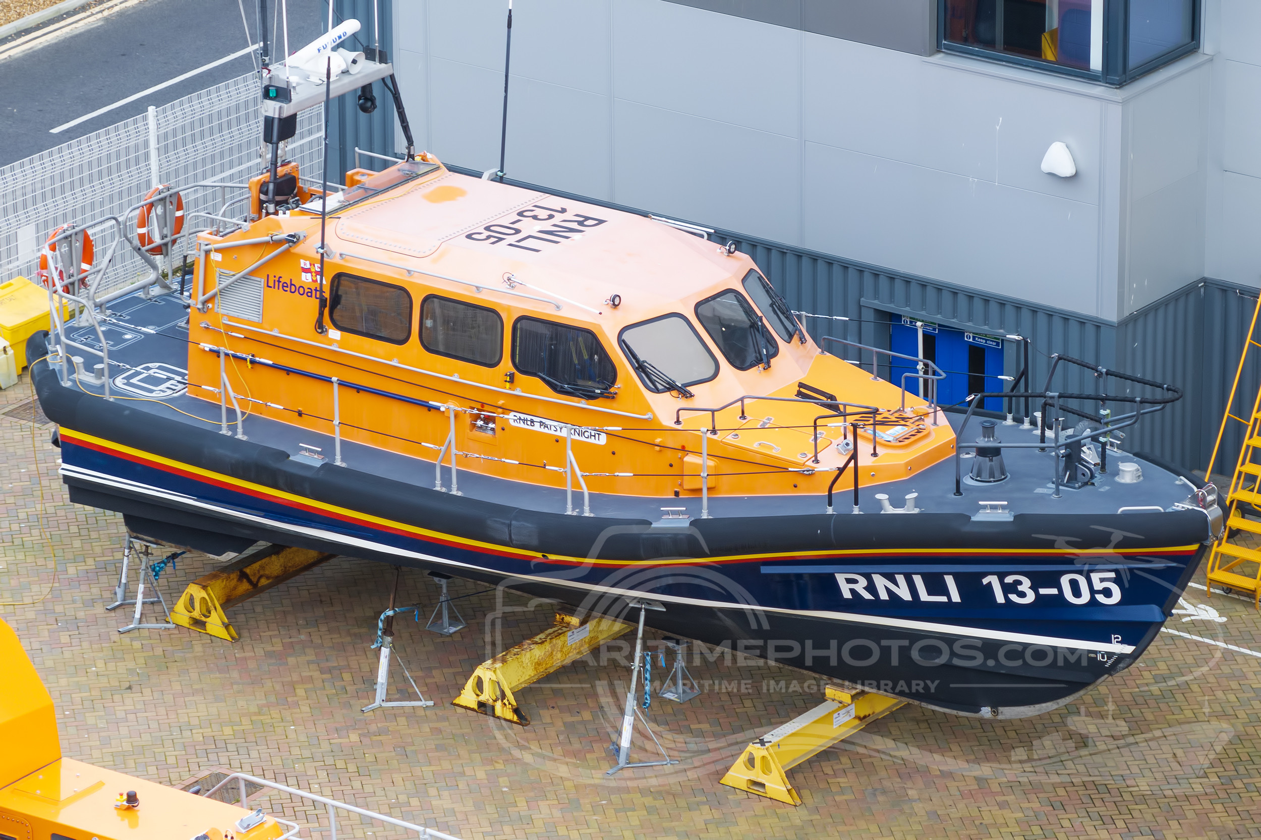 Shannon Class 13-05 "RNLB Patsy Knight" RNLI – Shannon Class at Poole, United Kingdom