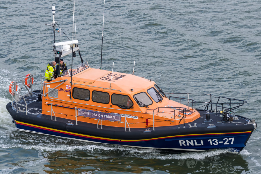 Shannon Class 13-27 "RNLB Joanna and Henry Williams" at Poole, United Kingdom