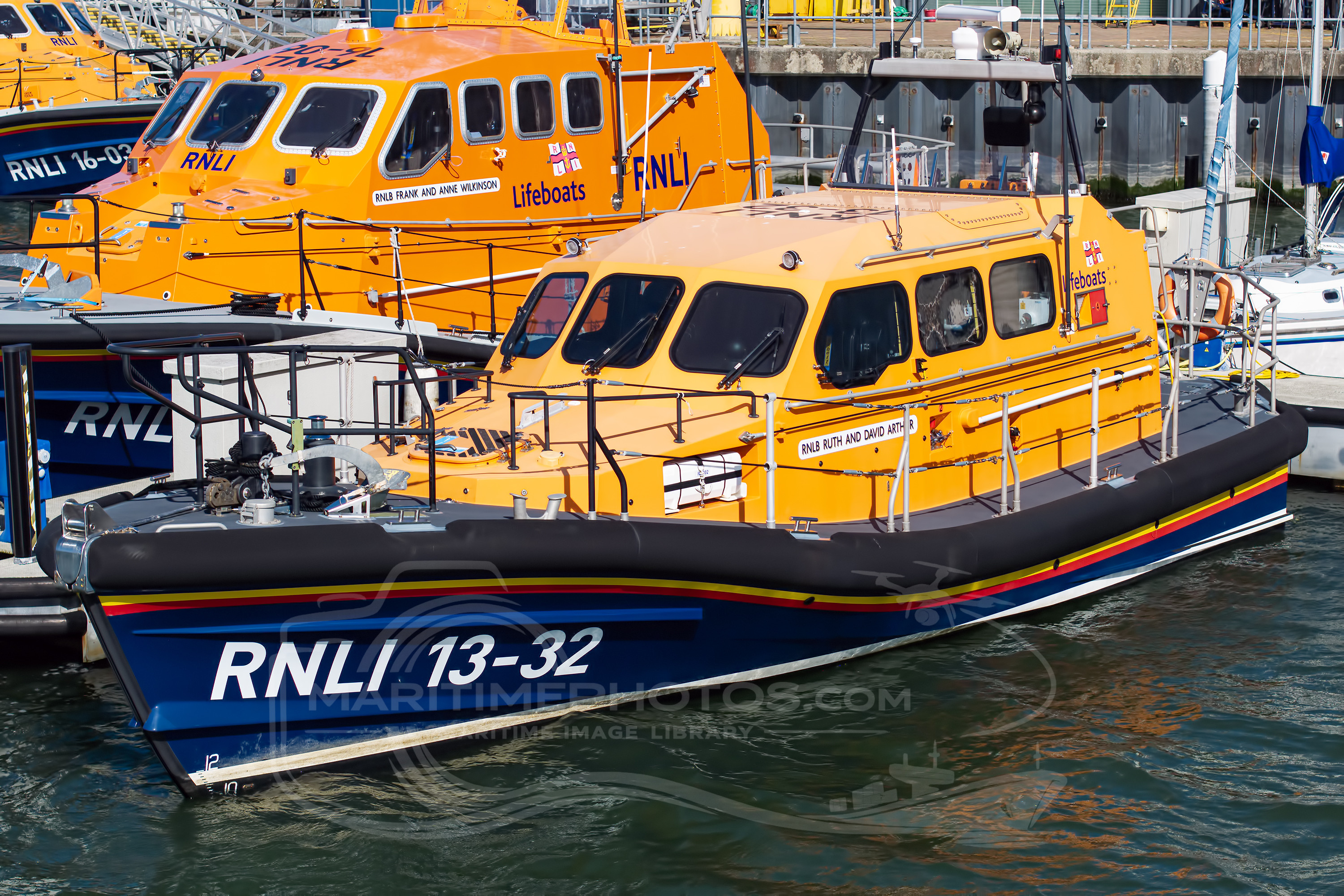 Shannon Class 13-32 "RNLB Ruth and David Arthur" RNLI – Shannon Class at Poole, United Kingdom