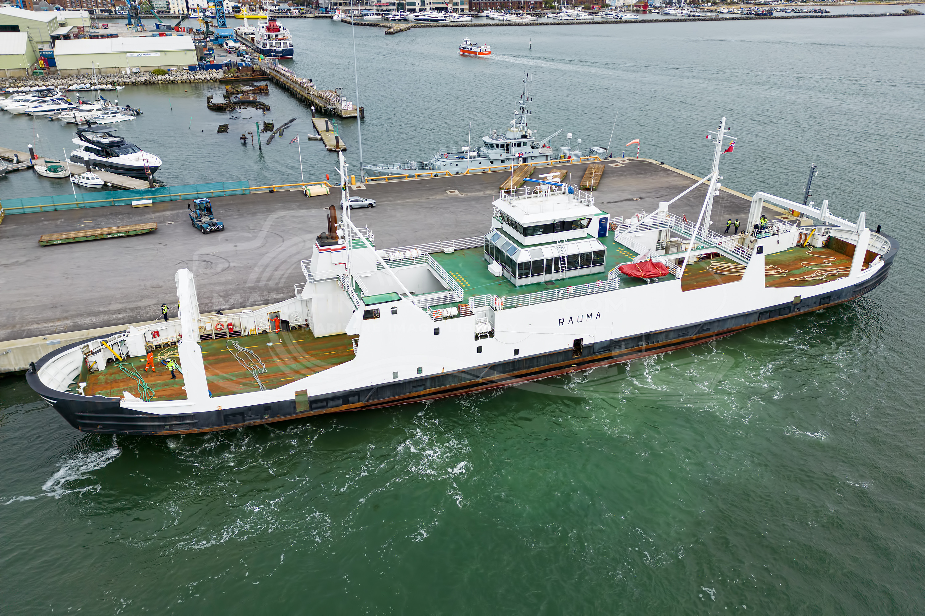 Rauma Ferry at Poole, United Kingdom