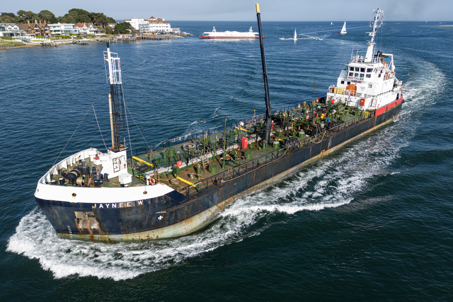 Jaynee W at Studland, United Kingdom