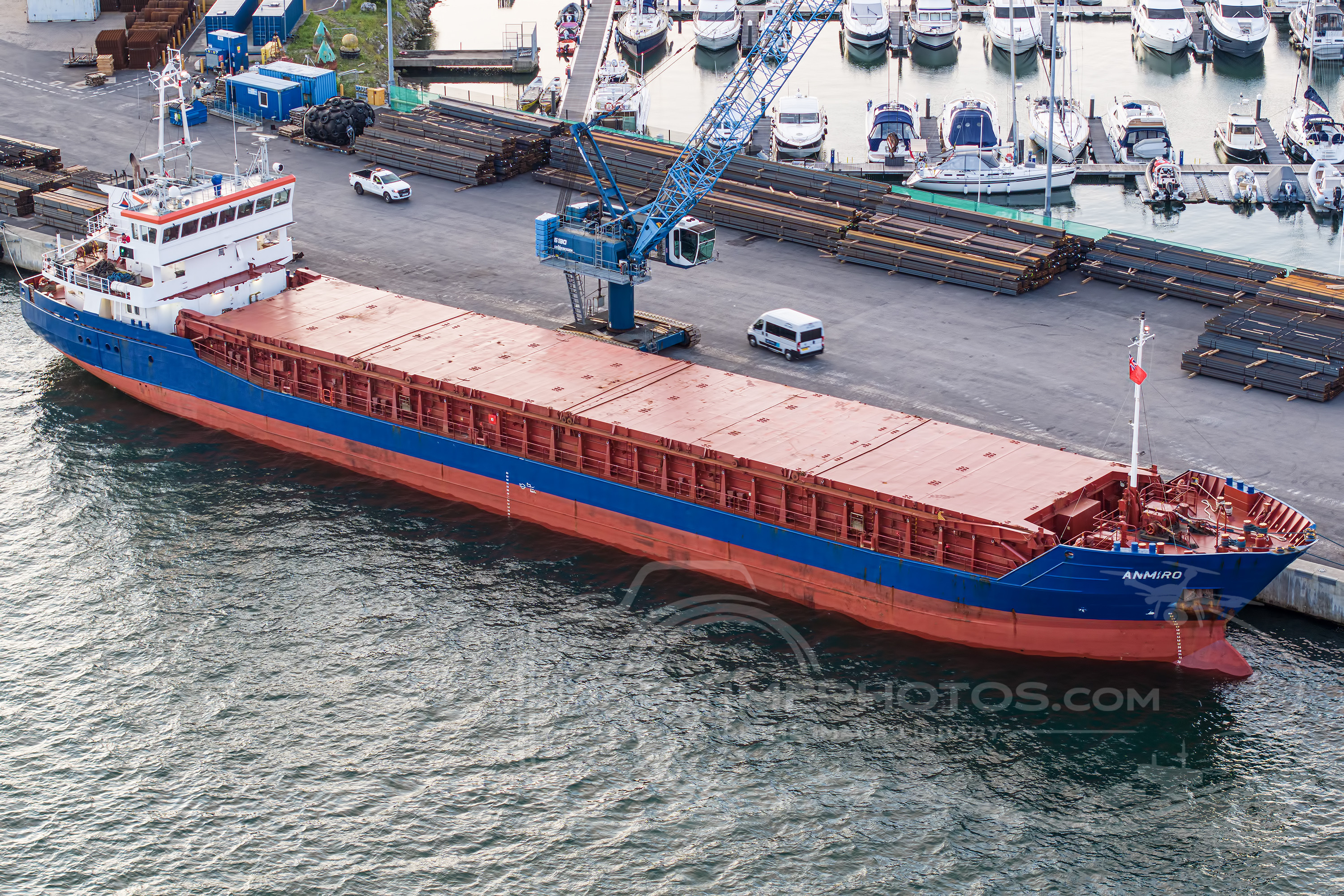 Anmiro General Cargo IMO 9434577 at Poole, United Kingdom