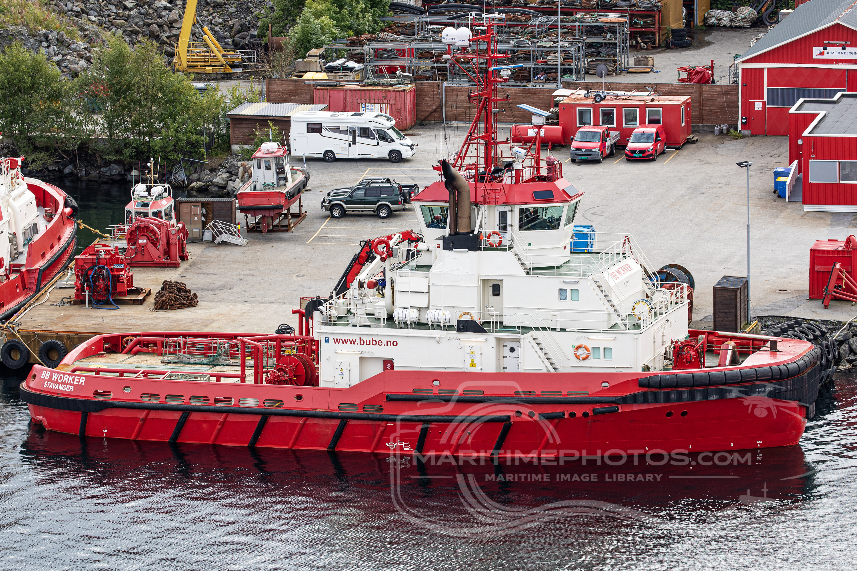 BB Worker Tug IMO 9360051 at Stavanger, Norway