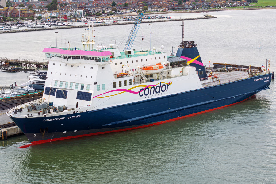 Commodore Clipper IMO 9201750 at Poole, United Kingdom