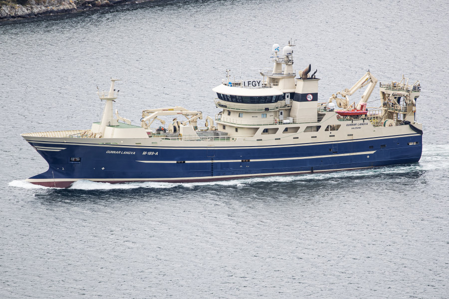 Gunnar Langva at Alesund, Norway