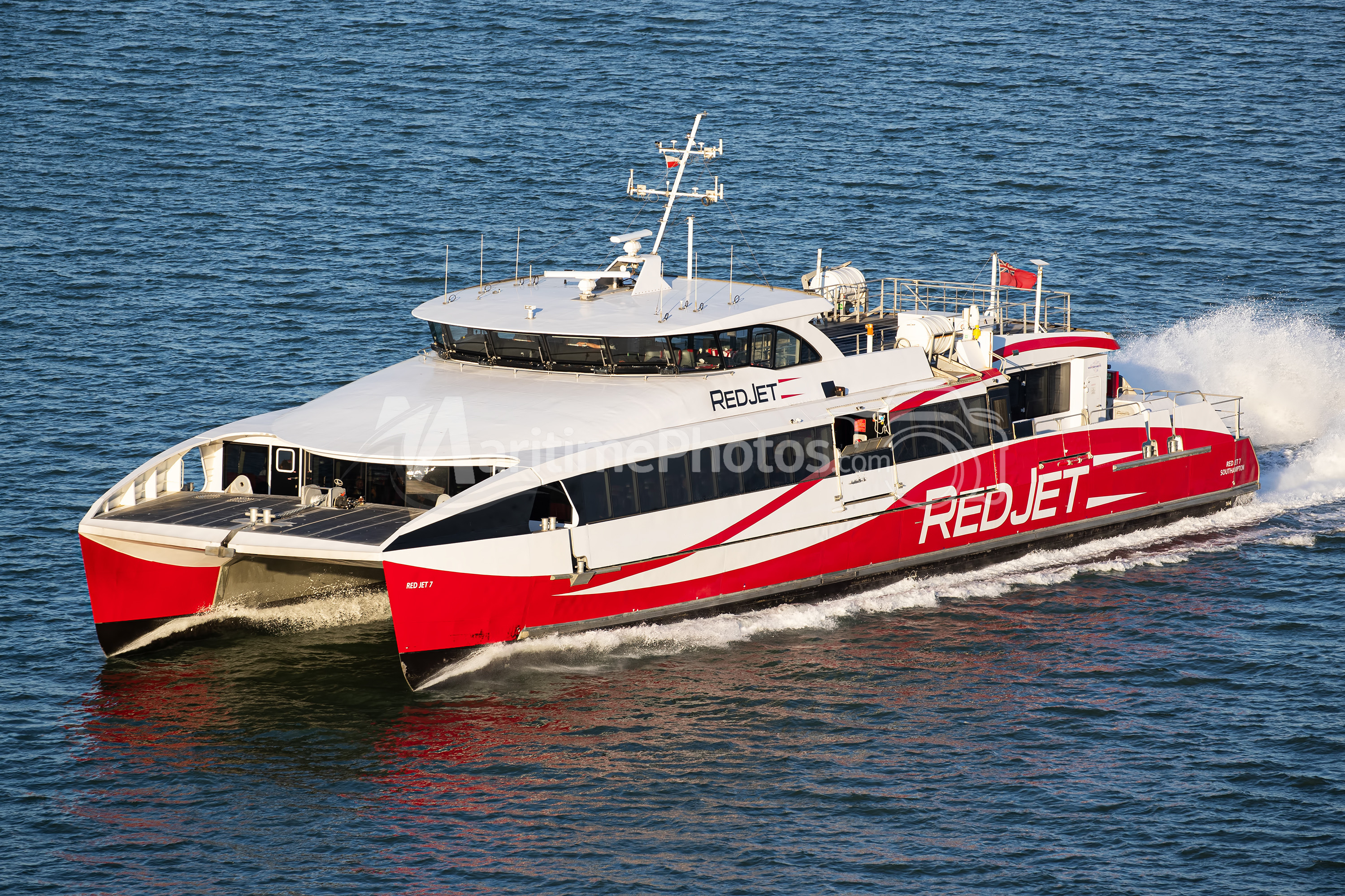 Red Jet 7 Ferry IMO 9838321 at Southampton, UK