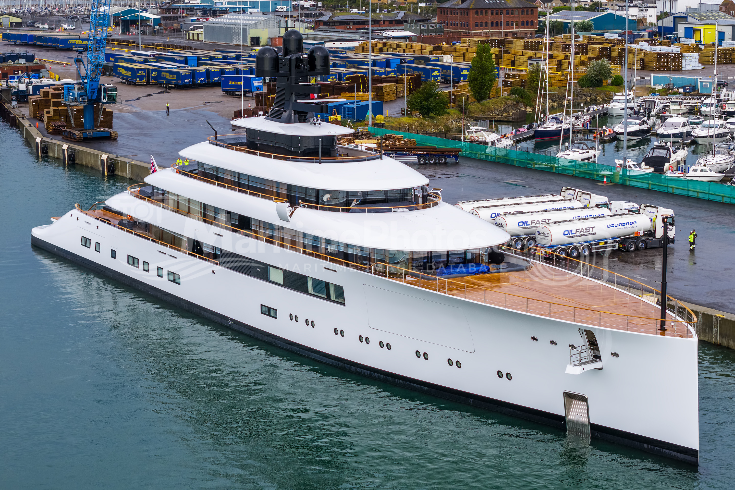 PI Motor Yacht IMO 9954010 at Poole, UK
