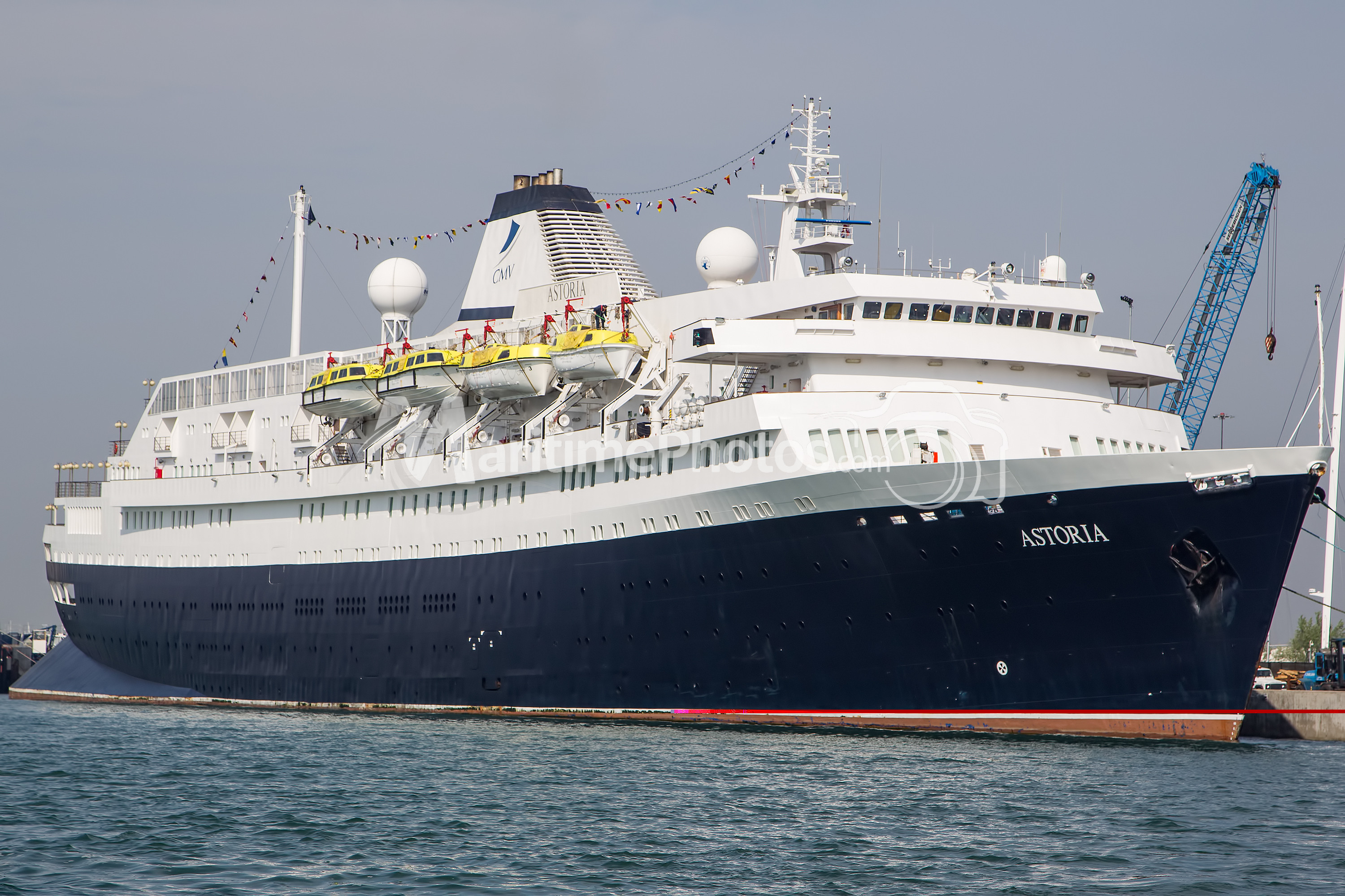 Astoria Historic Ship IMO 5383304 at Poole, UK