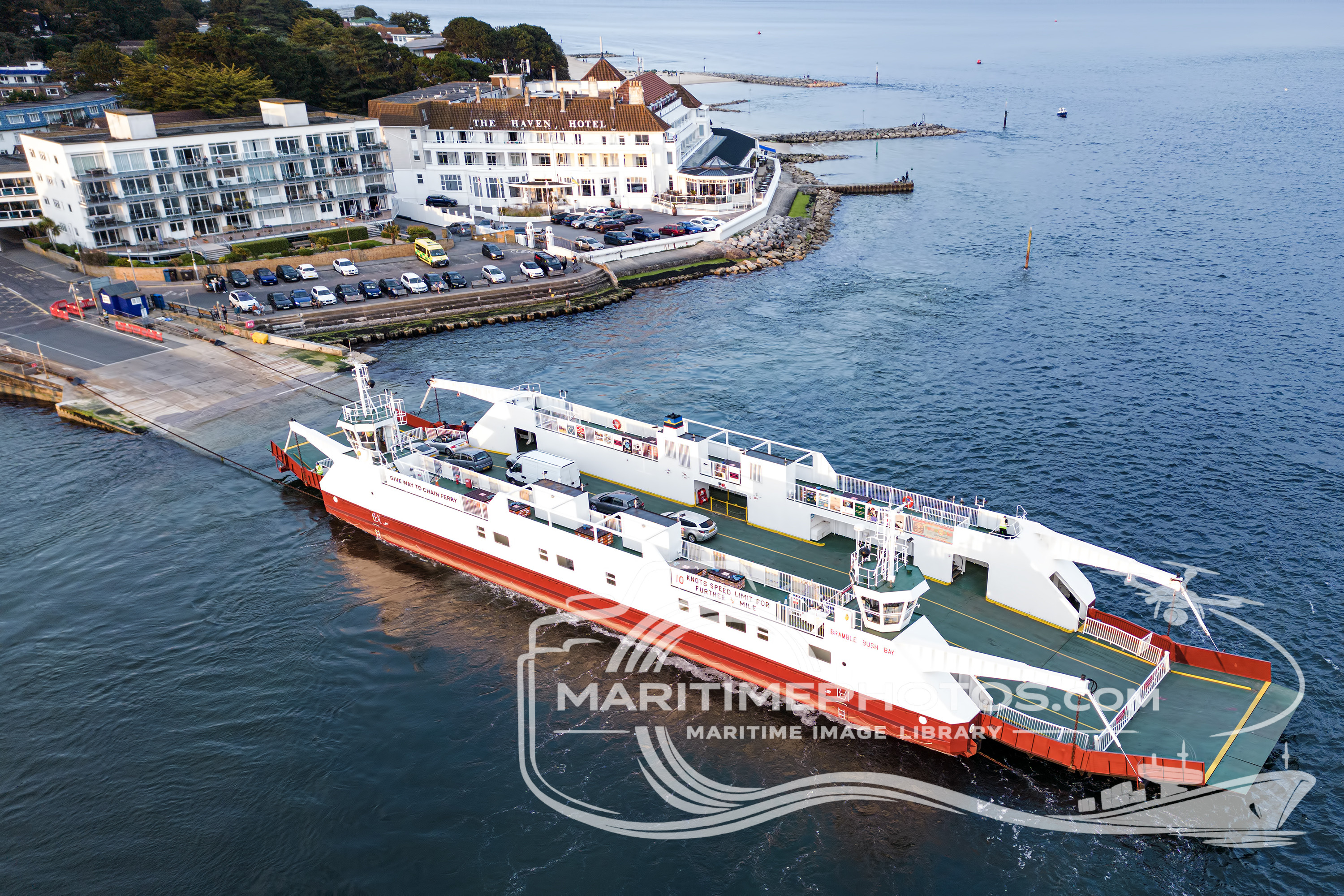 Bramble Bush Bay Ferry at Poole, UK