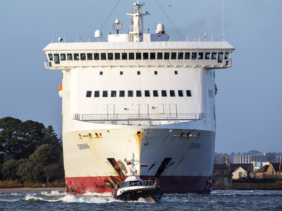 Connemara IMO 9349760 at Poole, UK