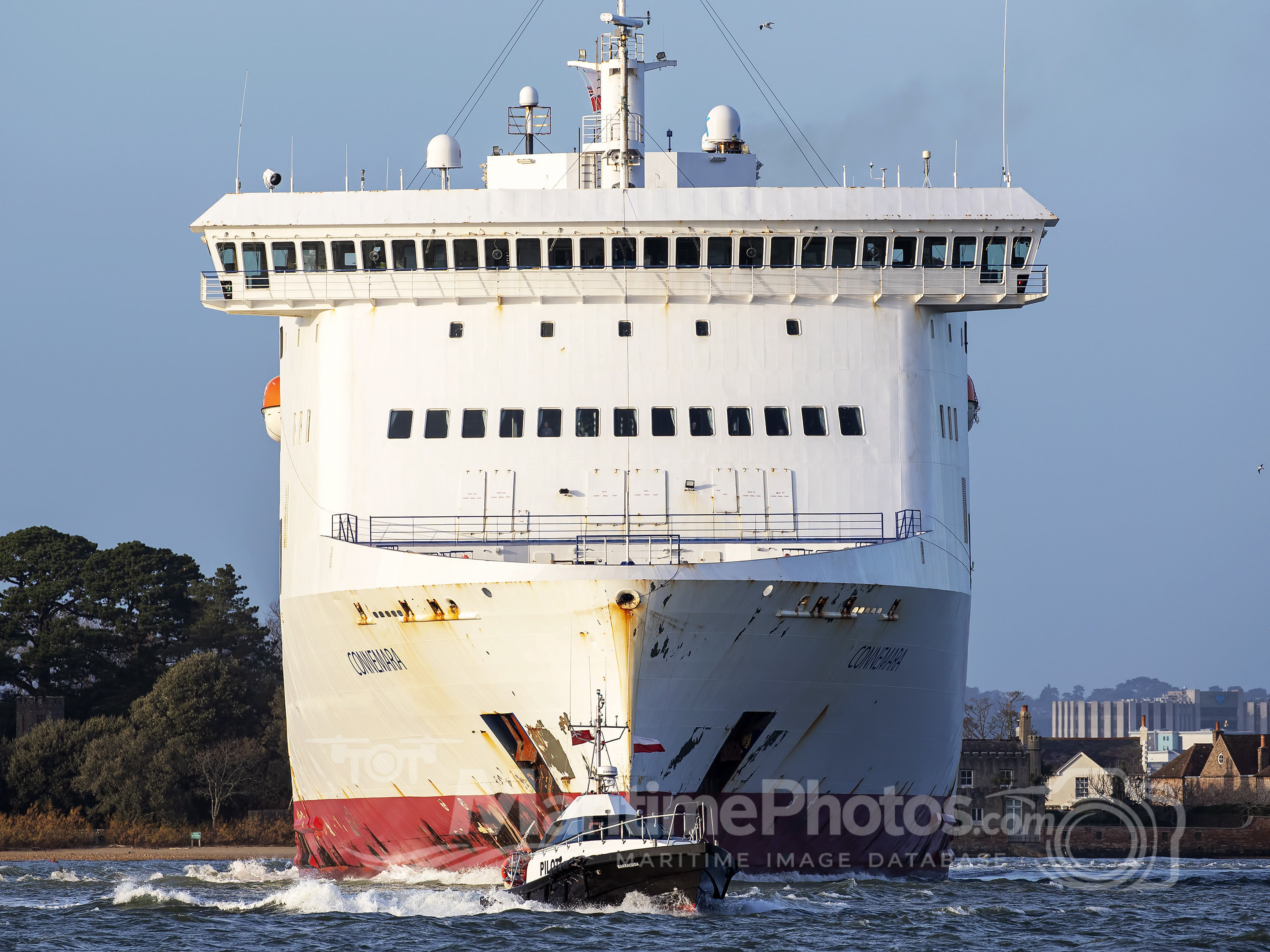 Connemara Ro-Pax IMO 9349760 at Poole, UK