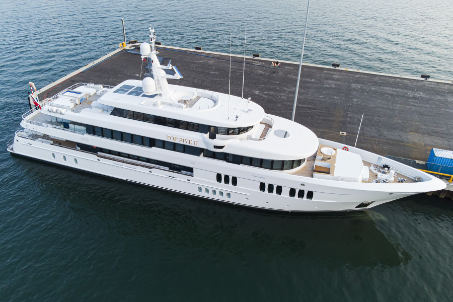 Top Five II IMO 9838278 at Poole, UK