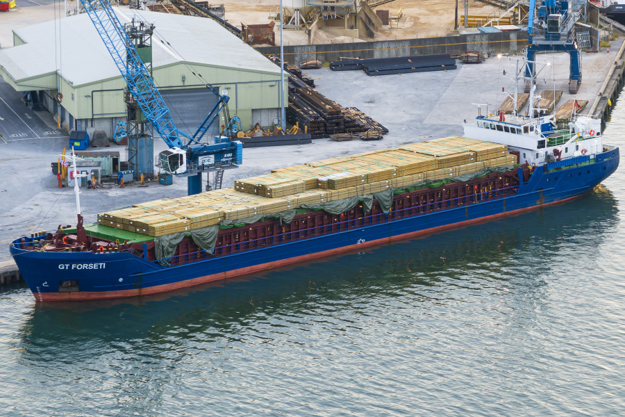 Gt Forseti IMO 9041320 at Poole, United Kingdom