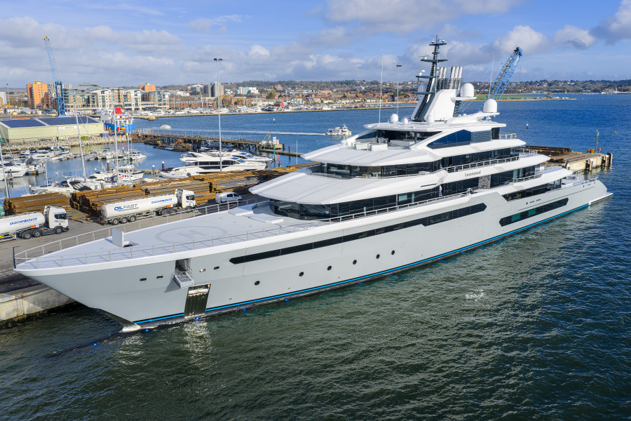 Leviathan IMO 9921491 at Poole,UK
