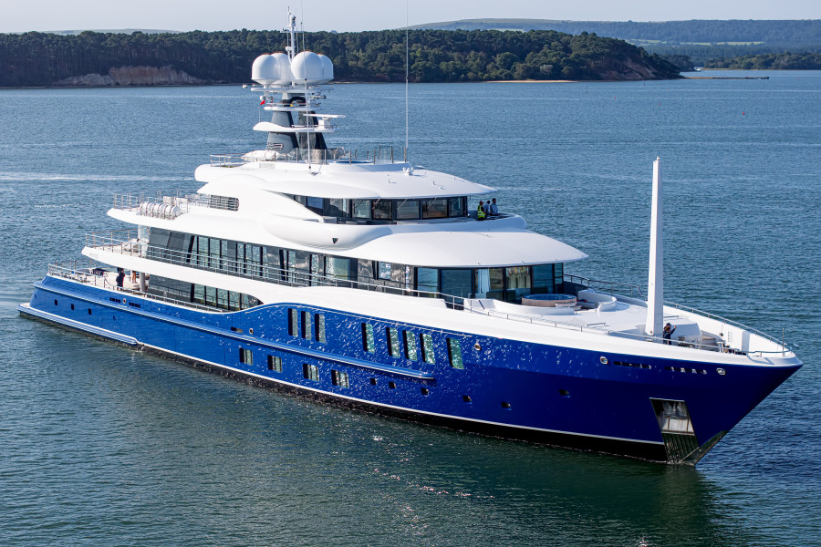 M&EM IMO 9883704 at Poole, UK