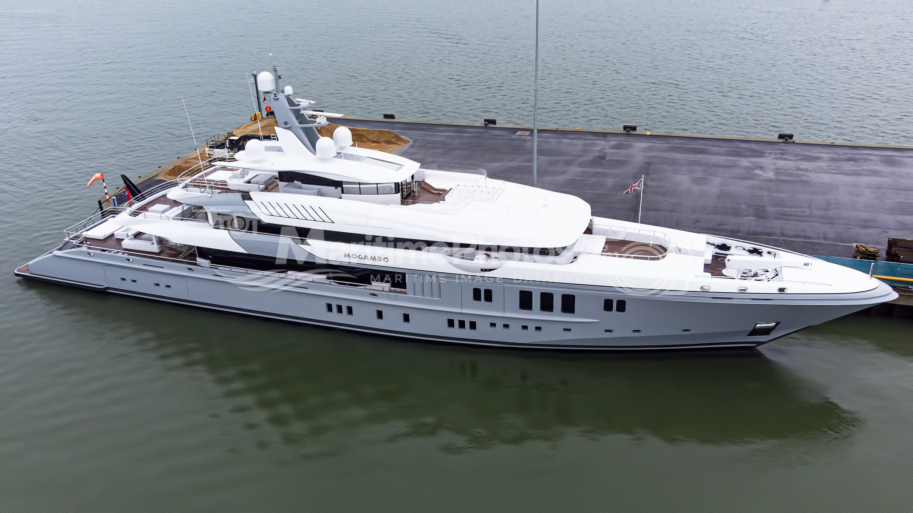 Mogambo Motor Yacht IMO 9560780 at Poole, UK