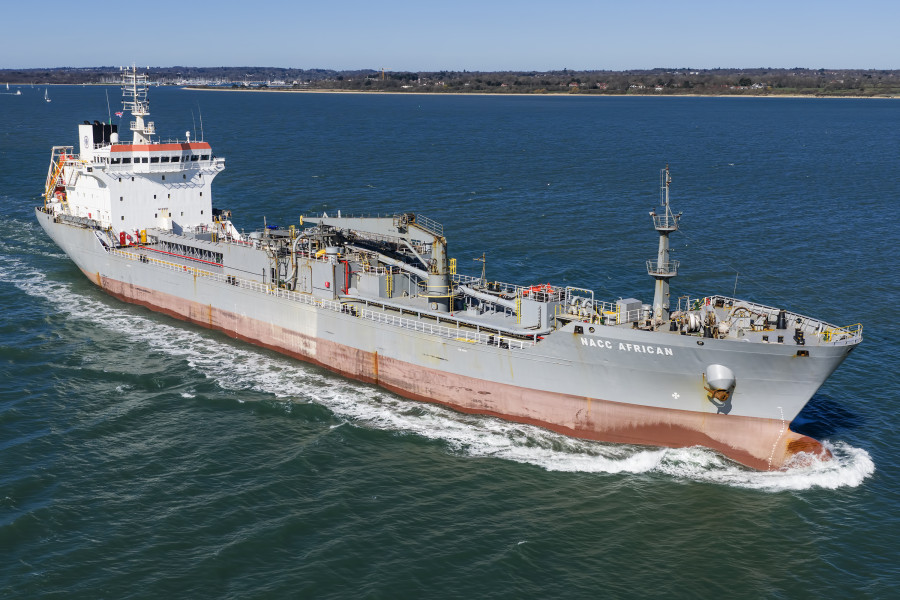NACC African IMO 9116515 at Southampton, United Kingdom