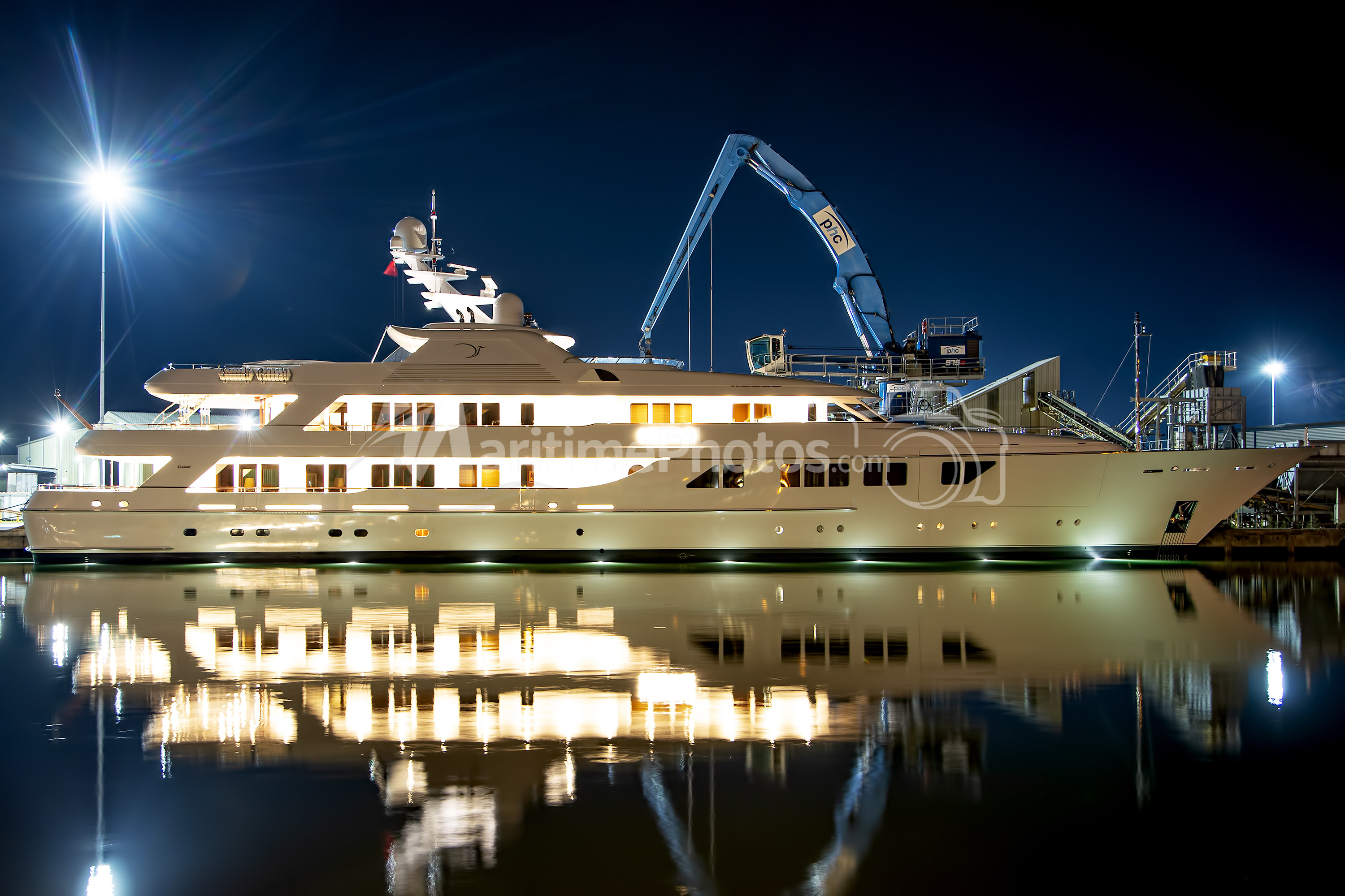 Nectar Motor Yacht IMO 1008566 at Poole, UK