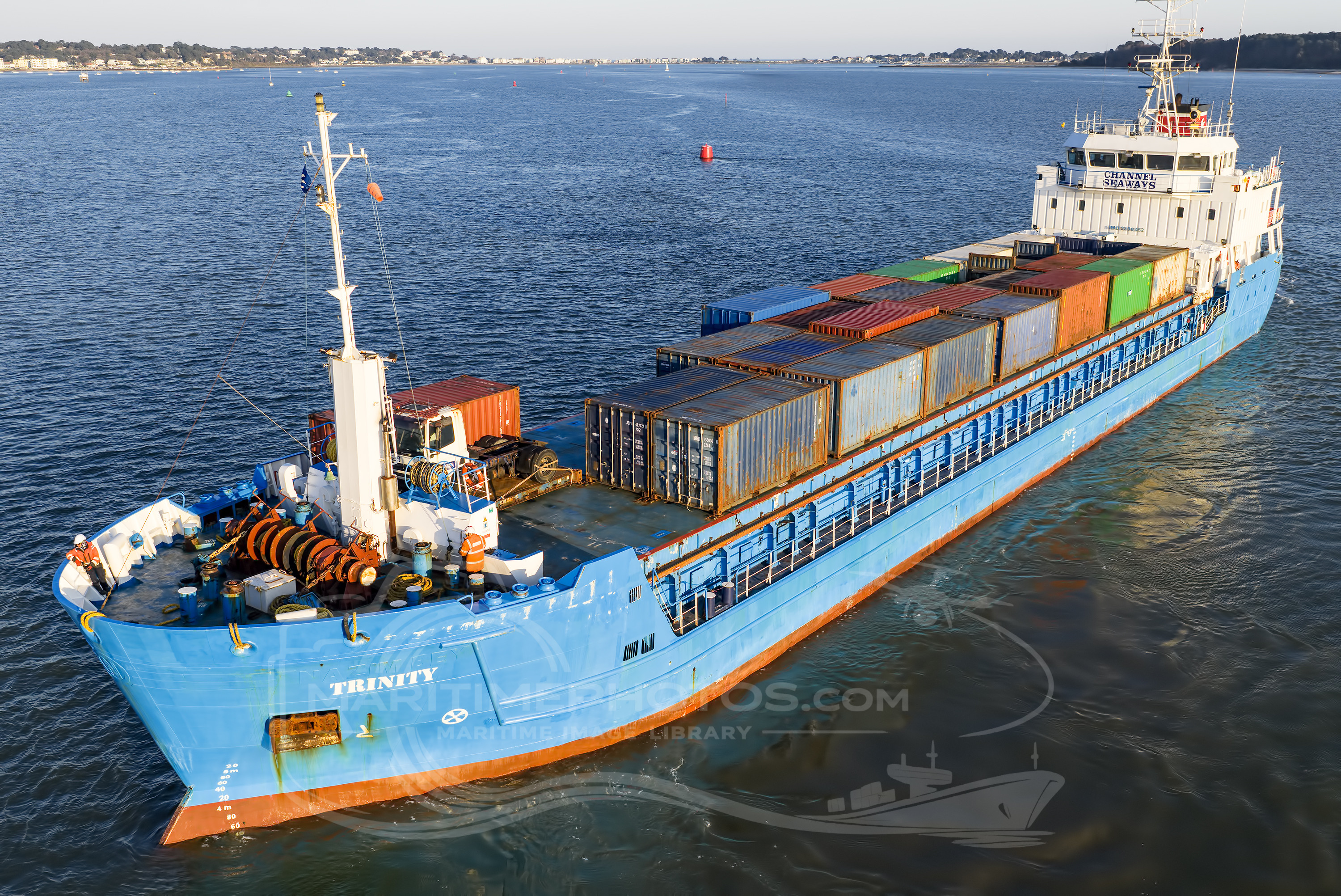 Trinity General Cargo IMO 9396452 at Poole, United Kingdom