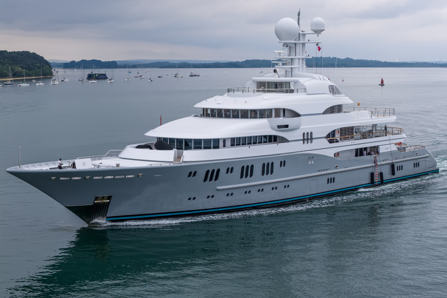 Rocinante IMO 1009699 at Poole, United Kingdom