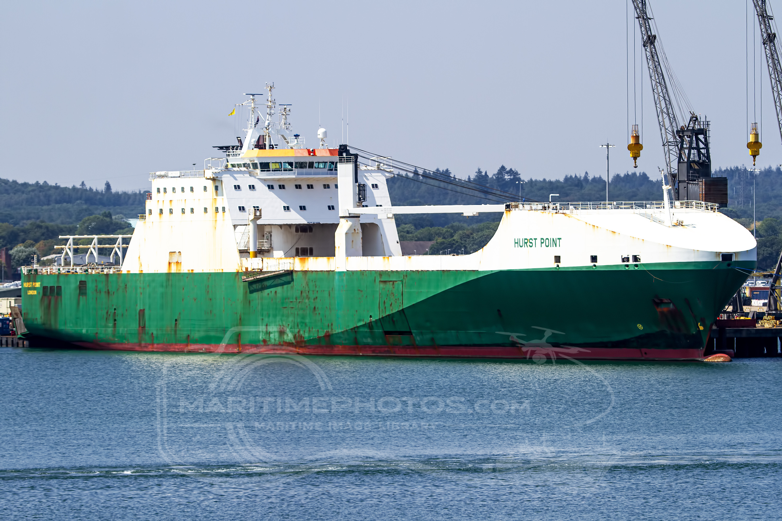 Hurst Point General Cargo IMO 9234068 at Southampton,, United Kingdom
